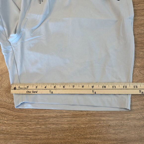 Travis Mathew Wanderlust Men Golf Shorts Gray Pockets Elastic Waist 2XL - Picture 16 of 17